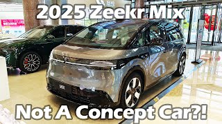 Not A Concept Car 2025 New ZEEKR MIX Revolutionary Electric MPV  Big Bear Test Car [upl. by Ardeahp]