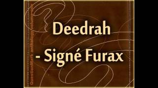 Deedrah  Signé Furax [upl. by Holbrooke]