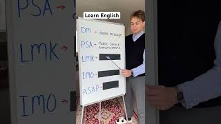 Acronyms in English englishlesson englishteacher learnenglish englishtips ingles 英語 ESL [upl. by Anahpets]