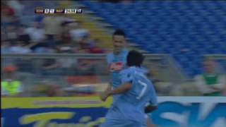 RomaNapoli21 7 Giornata Serie A Tim Goals amp Full Highlights SKY HD 031009 [upl. by Ayoj]