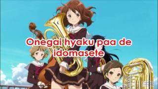 Soundscape  Hibike Euphonium Season 2 OP 【Karaoke】 [upl. by Atinuaj558]