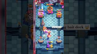 Classic log bait deck 🤯  clash royale  shorts battleroyale supercell [upl. by Enatan534]