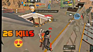 26 KILLS SOLO VS SQUAD  CALL OF DUTY MOBILE BATTLE ROYAL BR GAMEPLAY  OMI PLAYS [upl. by Picardi332]