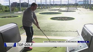 Weekend Break Topgolf in Schaumburg [upl. by Ayatnahs10]