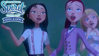 Singing to Save the Ship  SPIRIT RIDING FREE  NETFLIX [upl. by Hamilah984]