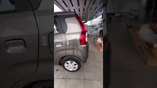 My new car wagon r  wagon r vxi 2024 model  wagon r grey colour viralvideo marutisuzuki [upl. by Nnazus]