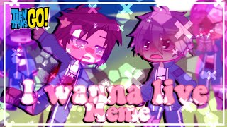 🔫💔I wanna live Meme💔🔫  ft Teen Titans Go  Squid Game  Gacha Club [upl. by Maggie]