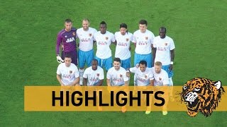 KSC Lokeren OV v Hull City  Match Highlights  21st August 2014 [upl. by Thorrlow]