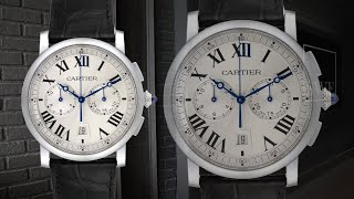 Cartier Rotonde Chronograph Steel Mens Watch WSRO0002  SwissWatchExpo [upl. by Hera]