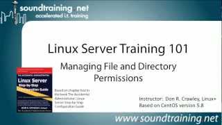 How to Understand Linux File and Directory Permissions Linux Server Training 101 [upl. by Eceinert]