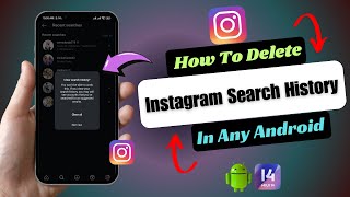 How To Delete Instagram Search History [upl. by Eentrok]