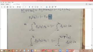 Lecture 471monotonically decreasing transformation of a Random variableptspeceBtechjntu [upl. by Fiorenza]