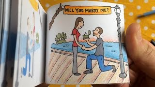 Our Wonderful Life  A Flipbook Marriage Proposal [upl. by Eisac]