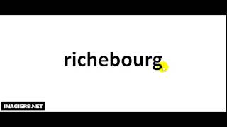 How to pronounce Richebourg [upl. by Vincenty965]