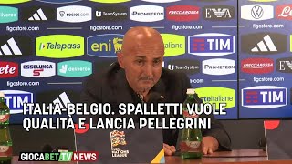 Nazionale  Spalletti lancia Pellegrini [upl. by Orpha]