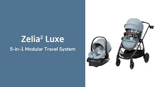 Zelia² Luxe 5in1 Modular Travel System  Overview of Features  MaxiCosi [upl. by Ferriter997]