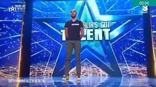 ITALIAS GOT TALENT Mirko il comico [upl. by Anitnamaid]