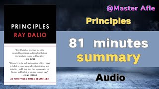 Summary of Principles by Ray Dalio  81 minutes audiobook summary  Life and Work [upl. by Ynohtnakram]