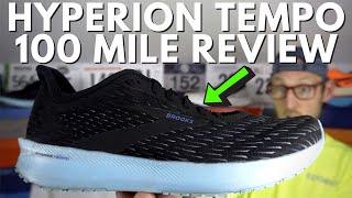 Brooks Hyperion Tempo Review  100 Mile Runners Review  Best tempo running shoe  eddbud [upl. by Janot]