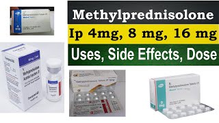 Methylprednisolone ip 4 mg 8 mg 16 mg tablet  Medrol tablet  Medrol 4 mg tablet uses in hindi [upl. by Binetta356]