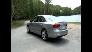 Volkswagen Passat TDI Clean Diesel Video Test Drive [upl. by Sirrom]