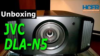 HCFR JVC DLAN5 unboxing [upl. by Rutger]