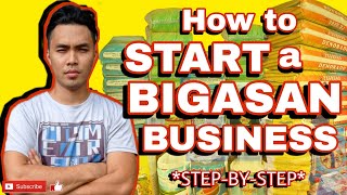 BIGASAN BUSINESS How to Start  Step by Step  Realistic [upl. by Ahsirtap]