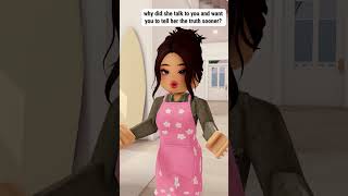 I FOUND MY EVIL TWIN SISTER AFTER 12 YEARS4 😱 roblox shorts berry [upl. by Eirolav]