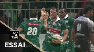 TOP 14  Essai Paddy BUTLER SP  Pau  Toulon  J26  Saison 20172018 [upl. by Axe]