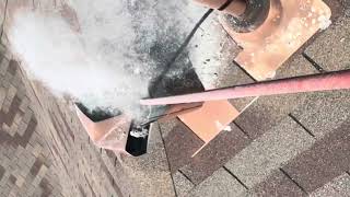 Dryer Vent Cleaning Amazing Amount [upl. by Deborah]