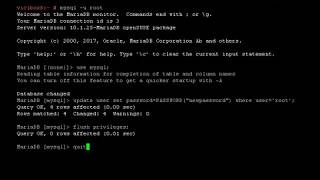 Reset mysql password  Vicidial [upl. by Seta]