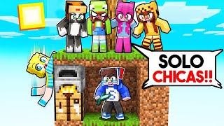 Minecraft 1 CHICO vs 5 CHICAS en 1 CHUNK 😱🔪 Sparta356 [upl. by Fujio]