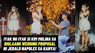 ACTUAL FULL VIDEO Nakakaiyak na WEDDING PROPOSAL ni Jerald Napoles kay Kim Molina ENGAGED NA SILA [upl. by Illa]