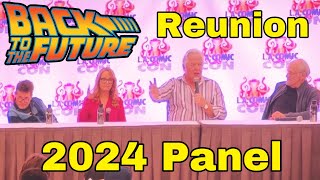 BACK TO THE FUTURE Reunion LA COMICCON 2024 Panel photo with Michael J Fox [upl. by Clippard]