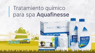 Tratamiento químico para spa AquaFinesse [upl. by Hairej]