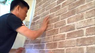 Decowall How to Apply Sticky Back Wallpaper [upl. by Zumstein]