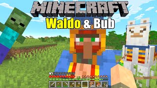 Minecraft Survival  Waldo the Wandering Trader Survive amp Thrive 2024  Ep 4 [upl. by Marilou560]