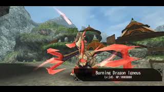 Toram Online Осознание  Farm Boss Burning Dragon Igneus [upl. by Tiat160]