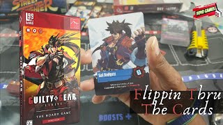 Guilty Gear Strive the Board Game Exceed  Sol Badguy  Flippin Thru the Cards [upl. by Nezah]