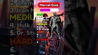 PROVE Youre a TRUE Marvel Fan in 1 Minutes shorts quiz trivia [upl. by Ahsirhcal]