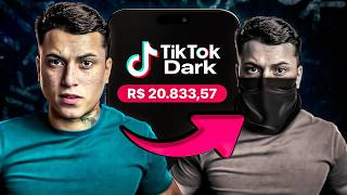 TIKTOK DARK COMO CRIAR E MONETIZAR RÁPIDO 20K POR MES [upl. by Ynohtnaeoj]