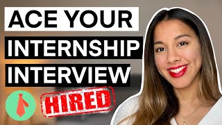 Land Your Dream Internship with Confidence Interview Questions and Preparation Tips [upl. by Dugan]