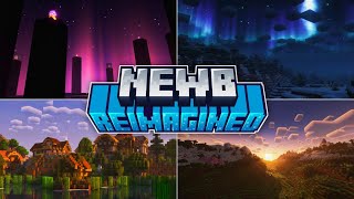 MCPE 12122 Newb Reimagined Shaders  Mediafire Link 💥 [upl. by Arahat586]