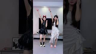 Angel sisters dance together angel gojo clown shorts [upl. by Spector]