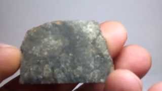 Meteorite NWA 7069 Chondrite Breccia L5 S4W1 [upl. by Tremain808]