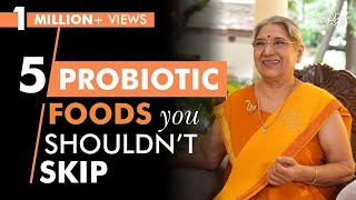 The best Probiotic foods to improve gut health  Dr Hansaji Yogendra [upl. by Peppard]