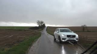 Driving From Snowshill To Coscombe Grove Stanway Gloucestershire England 29th December 2023 [upl. by Adolf]