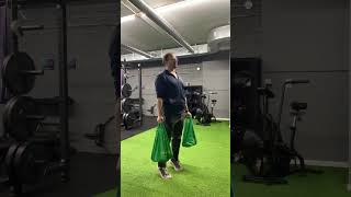 Weighted Calf Raise  Home option [upl. by Einhapets563]