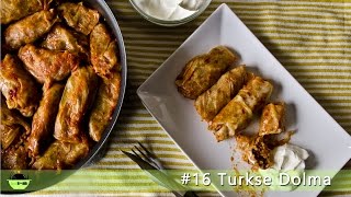 16 Turkse Dolma Gevulde Spitskool Foodbomb [upl. by Fairbanks797]