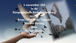 Lezing de Tweede Wereld Oorlog 1 november 2024 [upl. by Sheryle33]